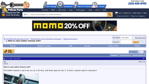 PeachParts - Leather Chamois Cleaning Guide