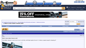 PeachParts - Leather Chamois Cleaning Guide