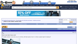 PeachParts - Leather Chamois Cleaning Guide