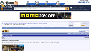 PeachParts - Leather Chamois Cleaning Guide