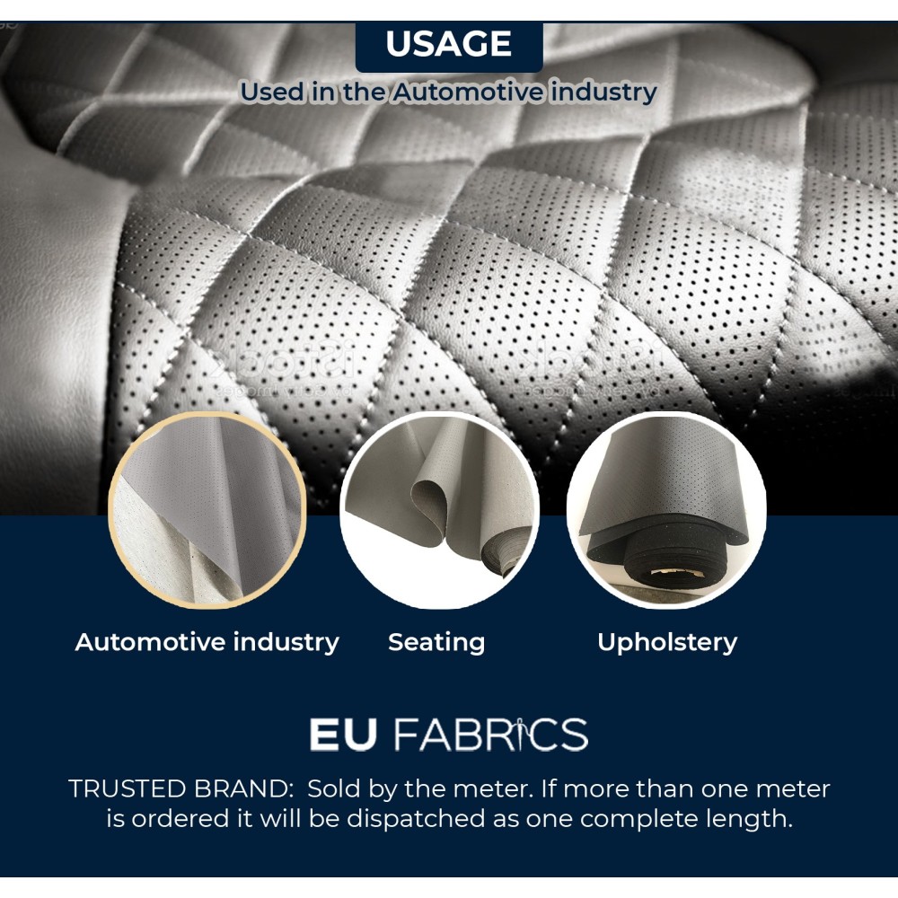 An application scenario or product detail of perforated leatherette - Image 7