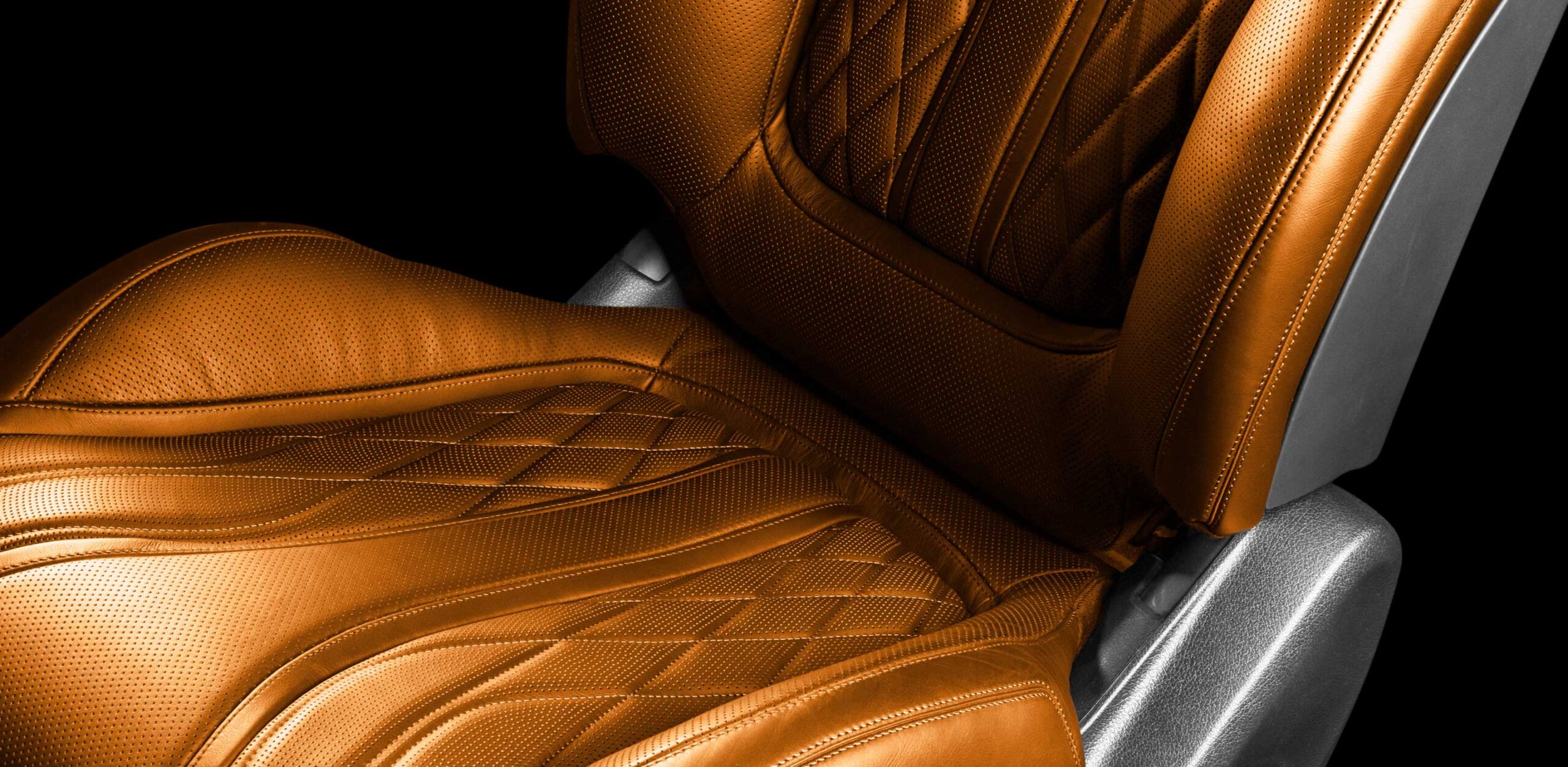 An application scenario or product detail of perforated leatherette - Image 19