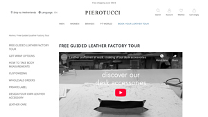 Pierotucci - Guided Leather Factory Tour