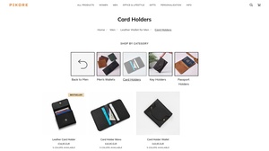 Pikore - Custom Leather Card Holders