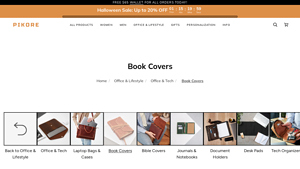 Pikore - Personalized Custom Leather Book Covers