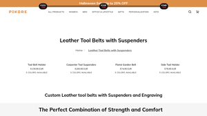 Pikore - Personalized Leather Tool Belts