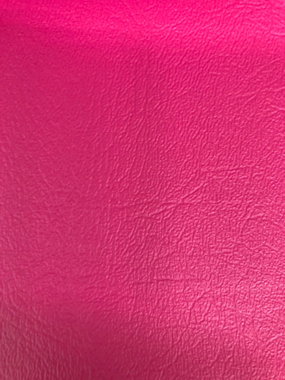 An application scenario or product detail of pink faux leather fabric - Image 11