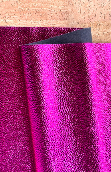 An application scenario or product detail of pink faux leather fabric - Image 13