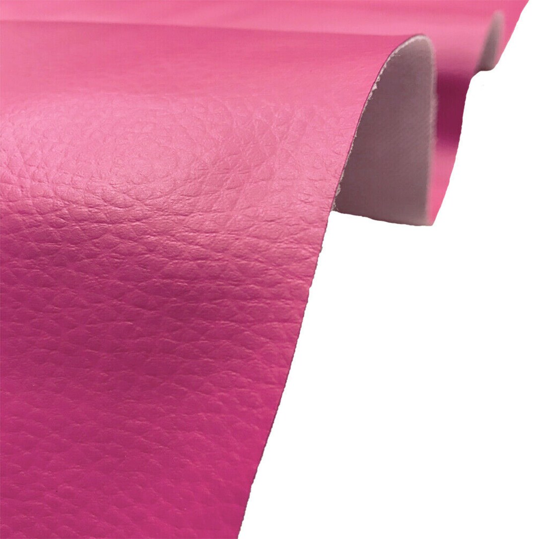 An application scenario or product detail of pink leather fabric - Image 10