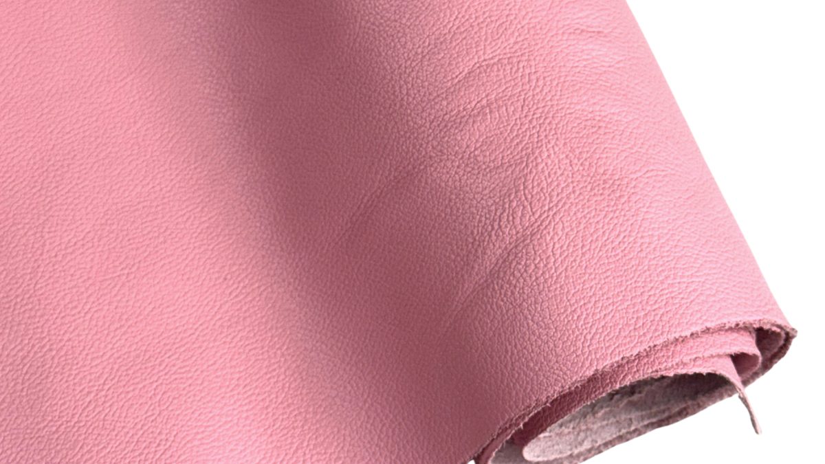 An application scenario or product detail of pink leather fabric - Image 14
