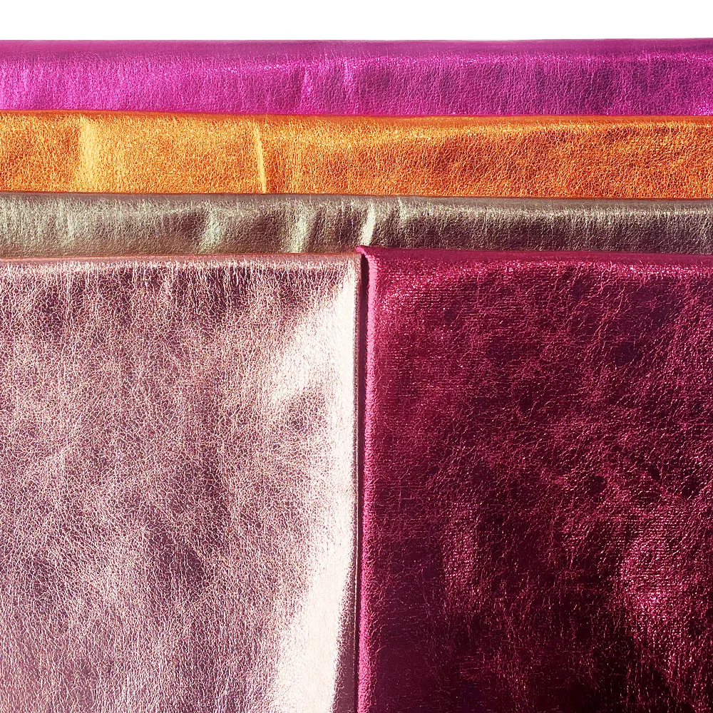 An application scenario or product detail of pink leather fabric - Image 22
