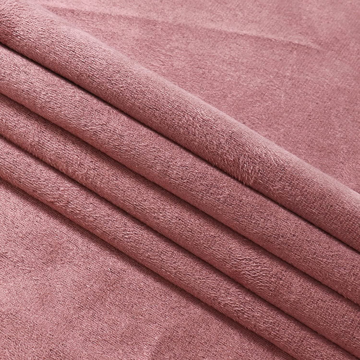 An application scenario or product detail of pink suede fabric - Image 5