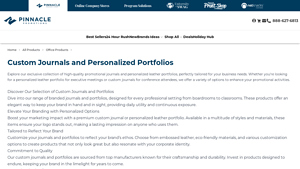 Pinnacle Promotions - Custom Journals & Portfolios