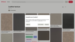 Pinterest - Leather Textures