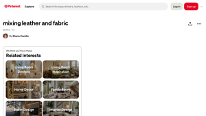 Pinterest - Tan Leather Sofas