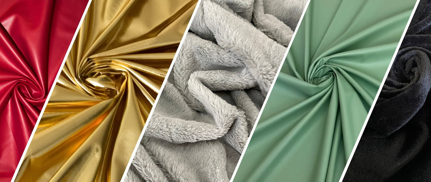 An application scenario or product detail of pleather fabric for clothing - Image 1