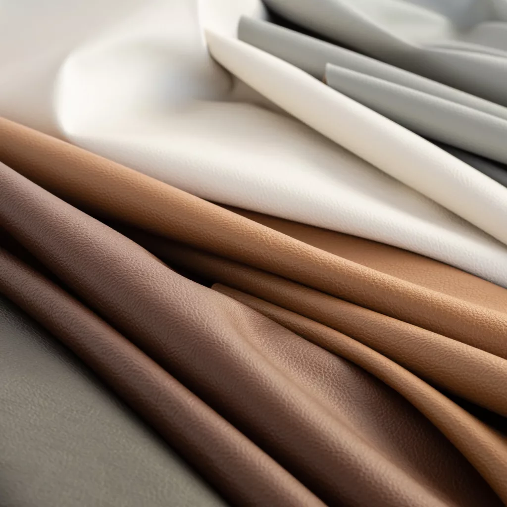 An application scenario or product detail of pleather fabric for clothing - Image 19