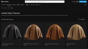 Poliigon - Leather Fabric Textures