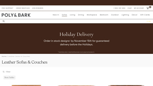 Poly and Bark - Napa 88.5” Sofa