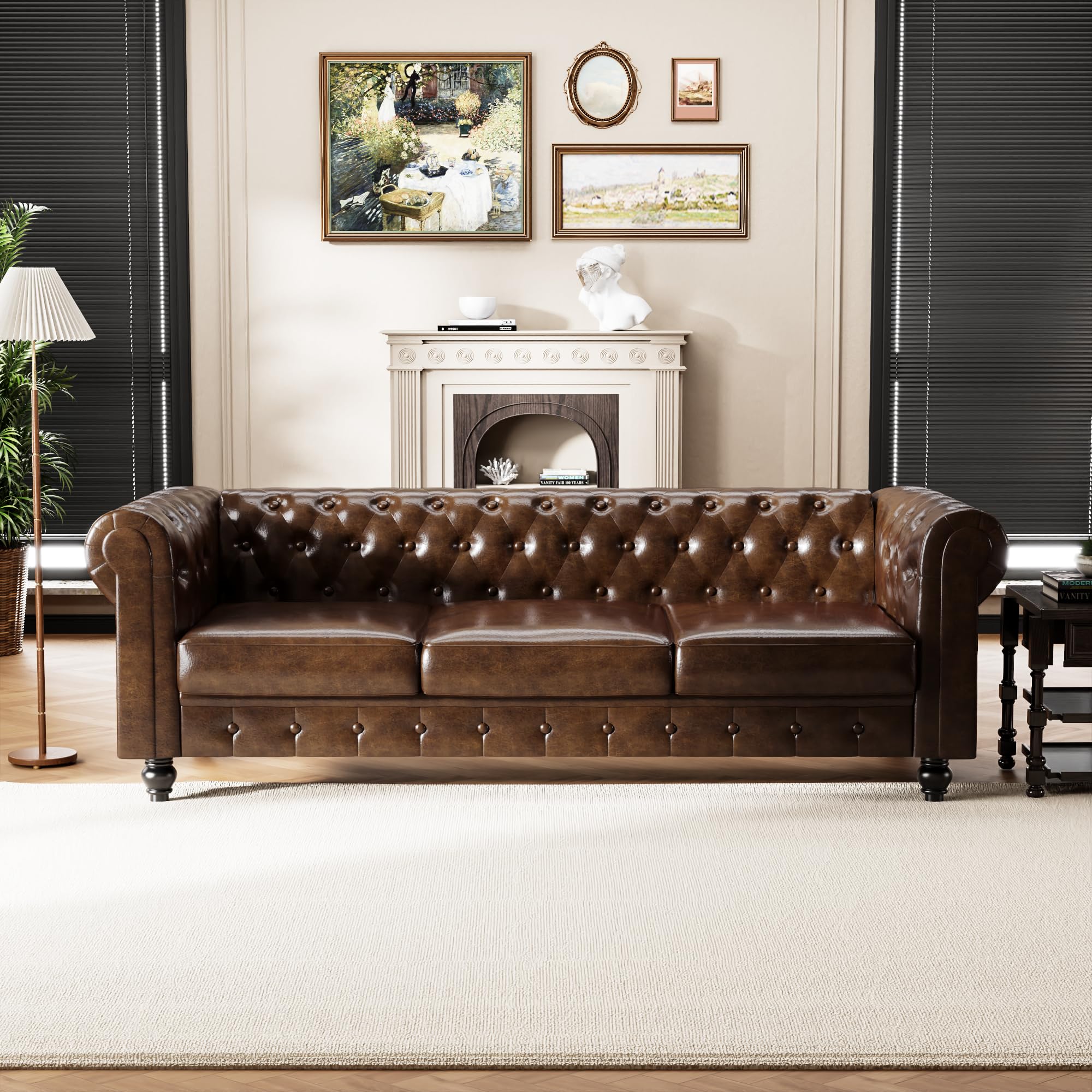 Featured image for the polyurethane leather sofa guide