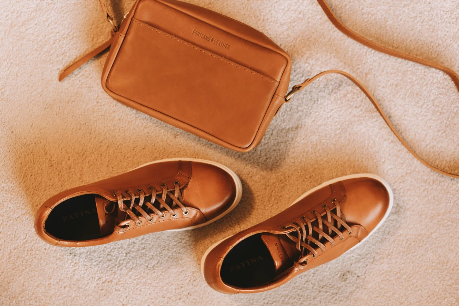 An application scenario or product detail of portland leather company shoes - Image 1