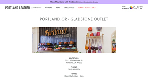 Portland Leather Goods - Leather Totes & Bags