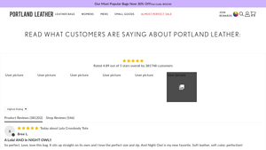 Portland Leather Goods - Lola Crossbody Tote