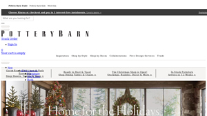 Pottery Barn - Turner Square Arm Leather Sofa