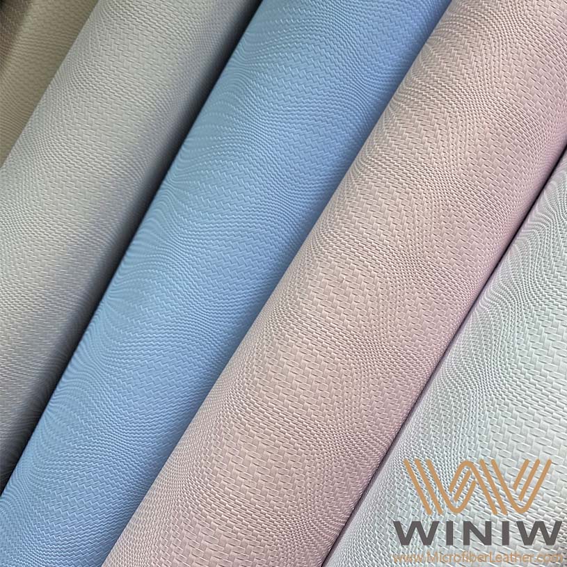 An application scenario or product detail of printed leatherette fabric - Image 1