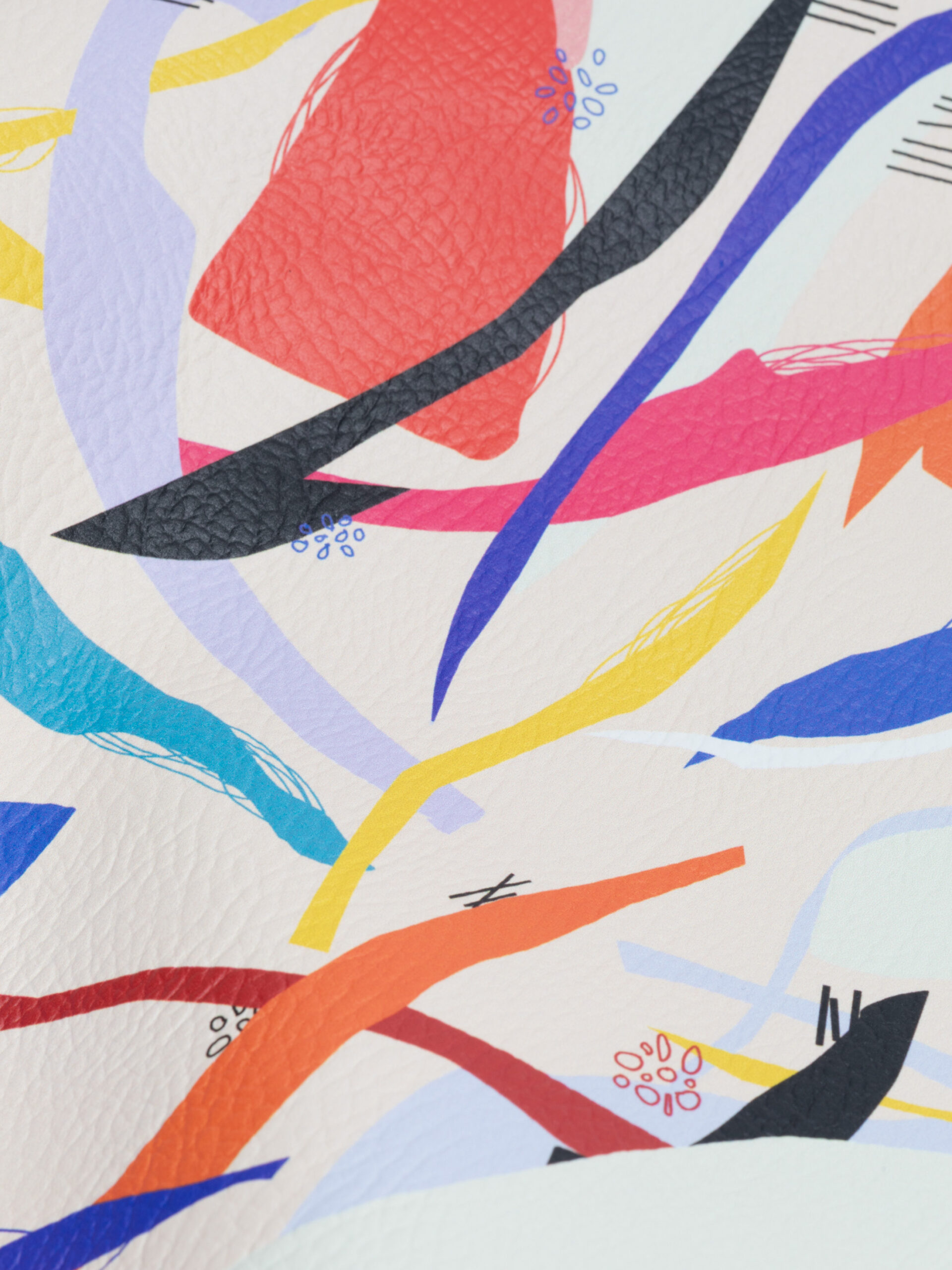 An application scenario or product detail of printed leatherette fabric - Image 13