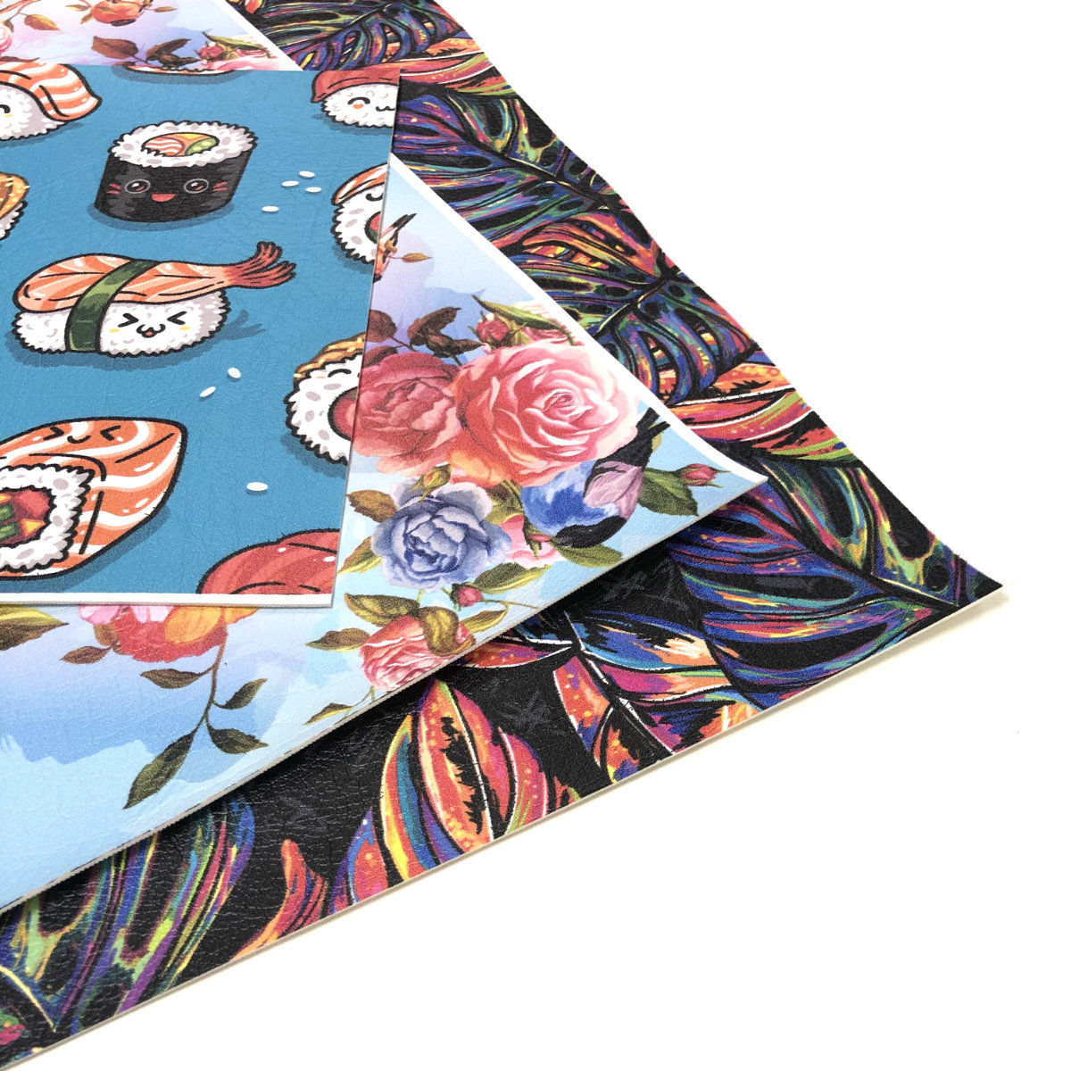 An application scenario or product detail of printed leatherette fabric - Image 15