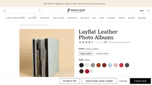 Printique - Leather Bound Photo Albums