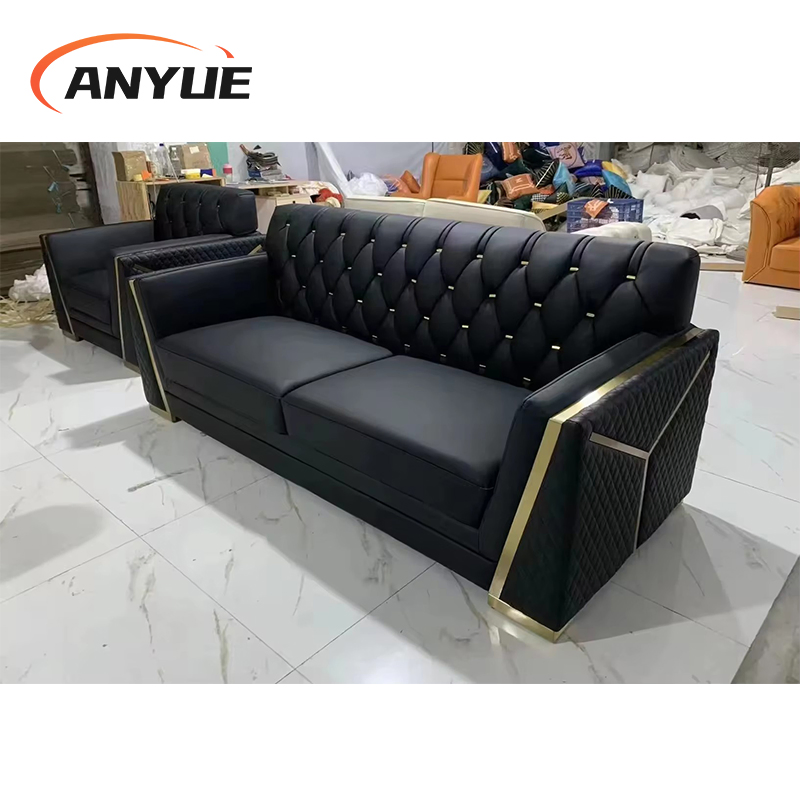 An application scenario or product detail of pu sofa leather - Image 8