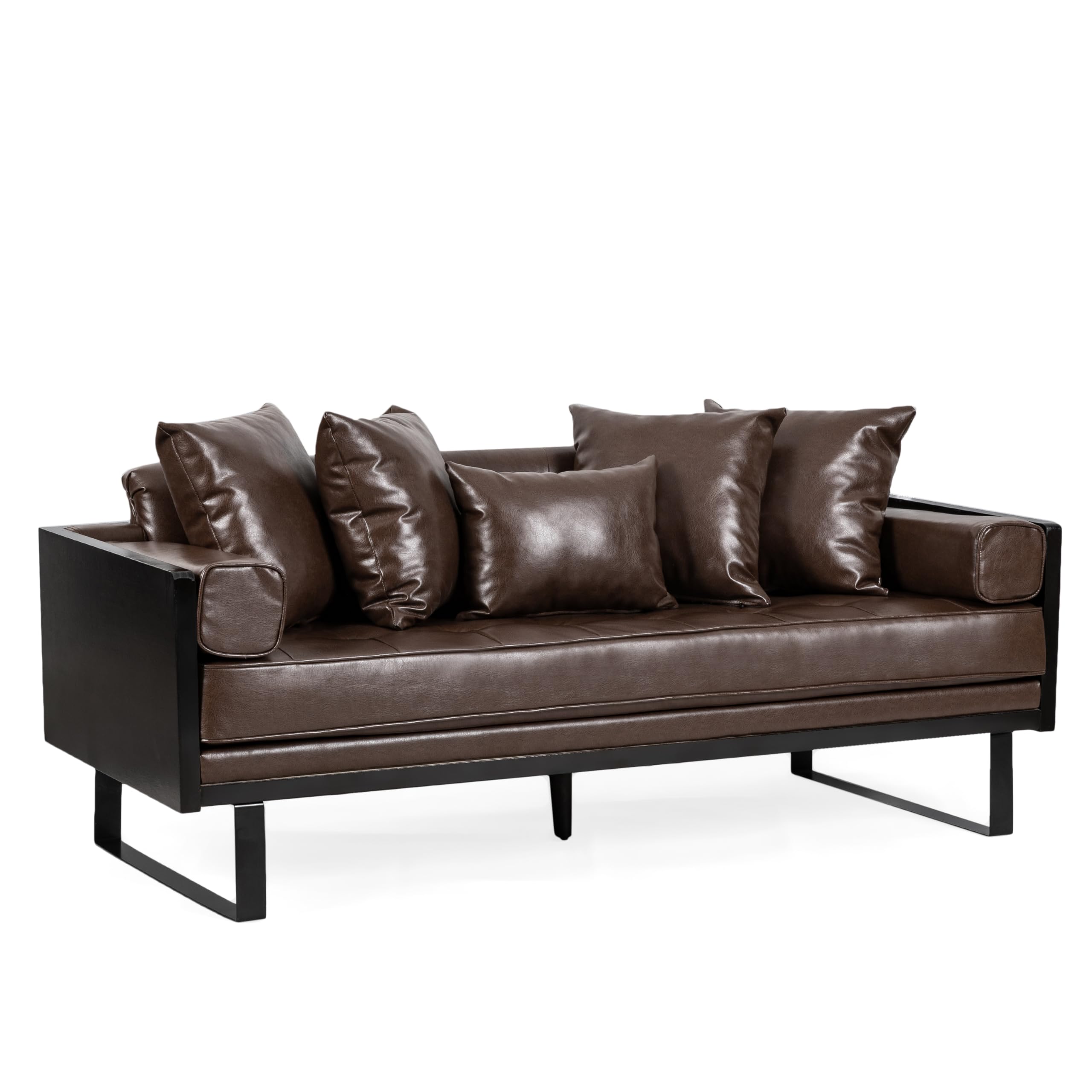 An application scenario or product detail of pu sofa leather - Image 13