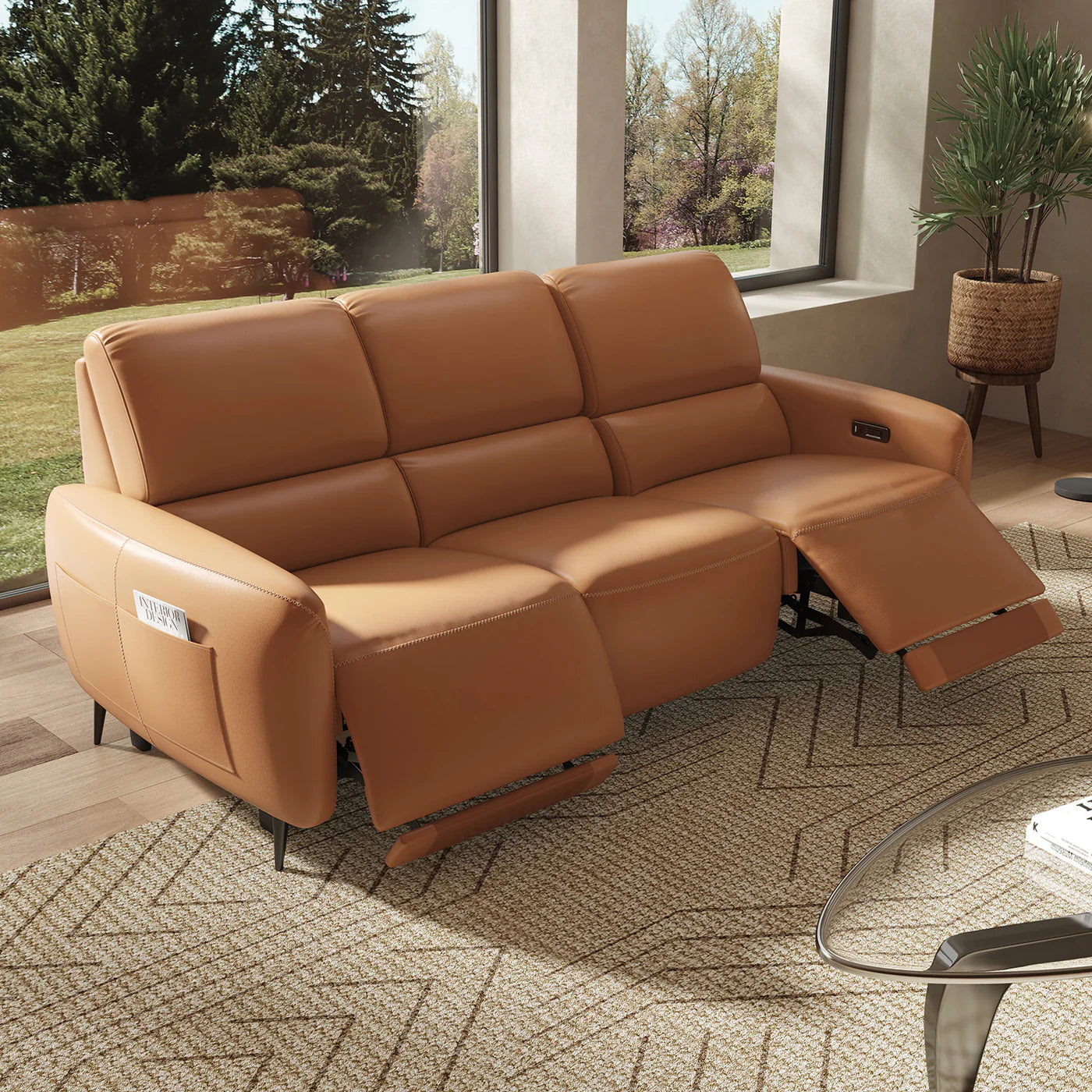 An application scenario or product detail of pu sofa leather - Image 17