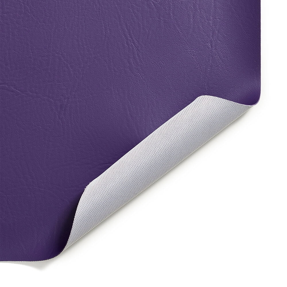 An application scenario or product detail of purple faux leather fabric - Image 4