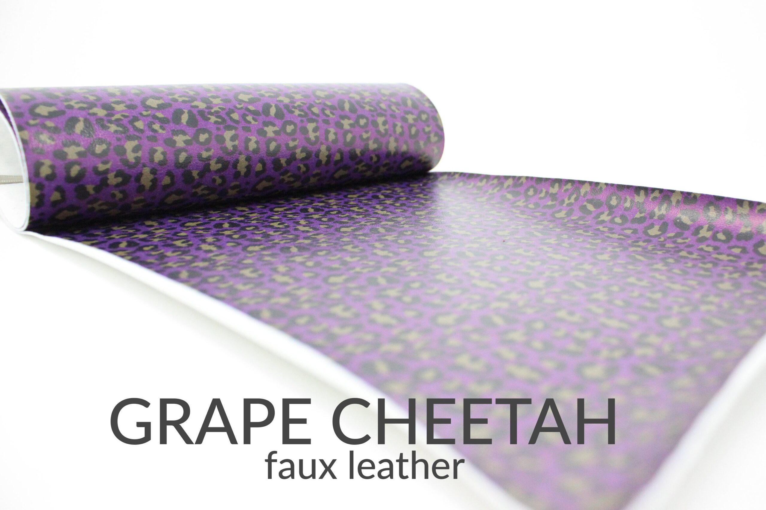 An application scenario or product detail of purple faux leather fabric - Image 11