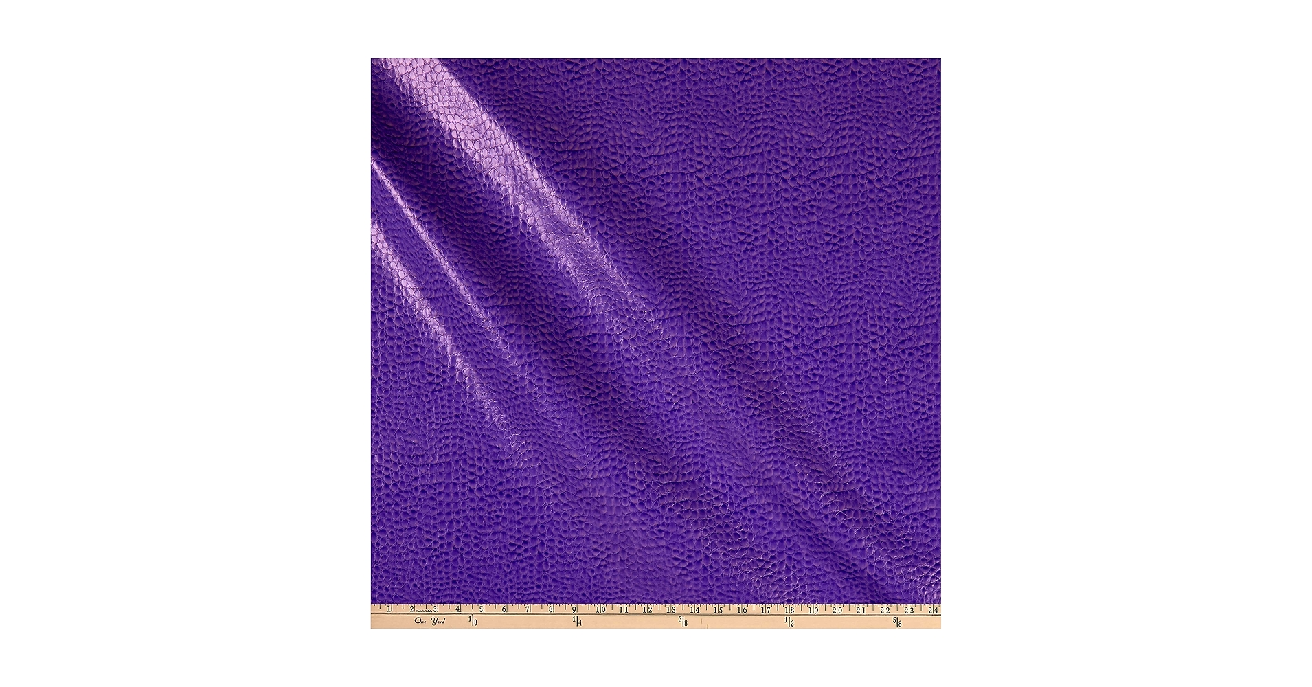 An application scenario or product detail of purple faux leather fabric - Image 13