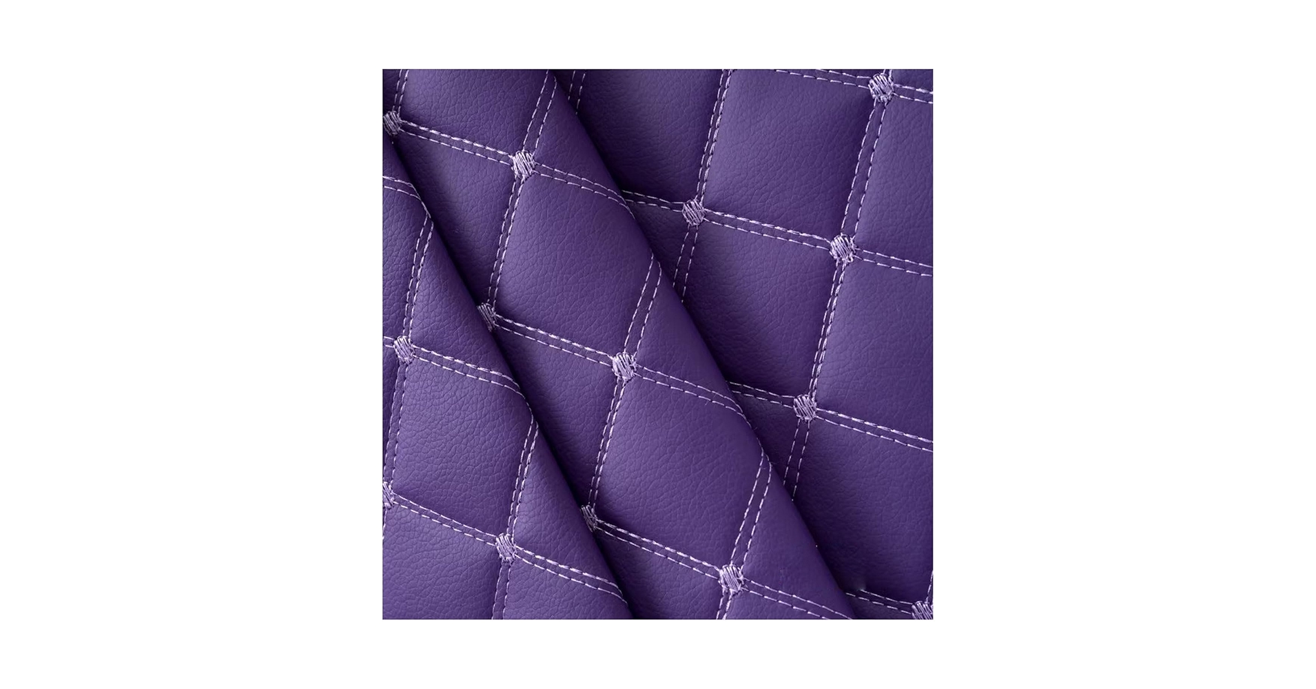 An application scenario or product detail of purple faux leather fabric - Image 15
