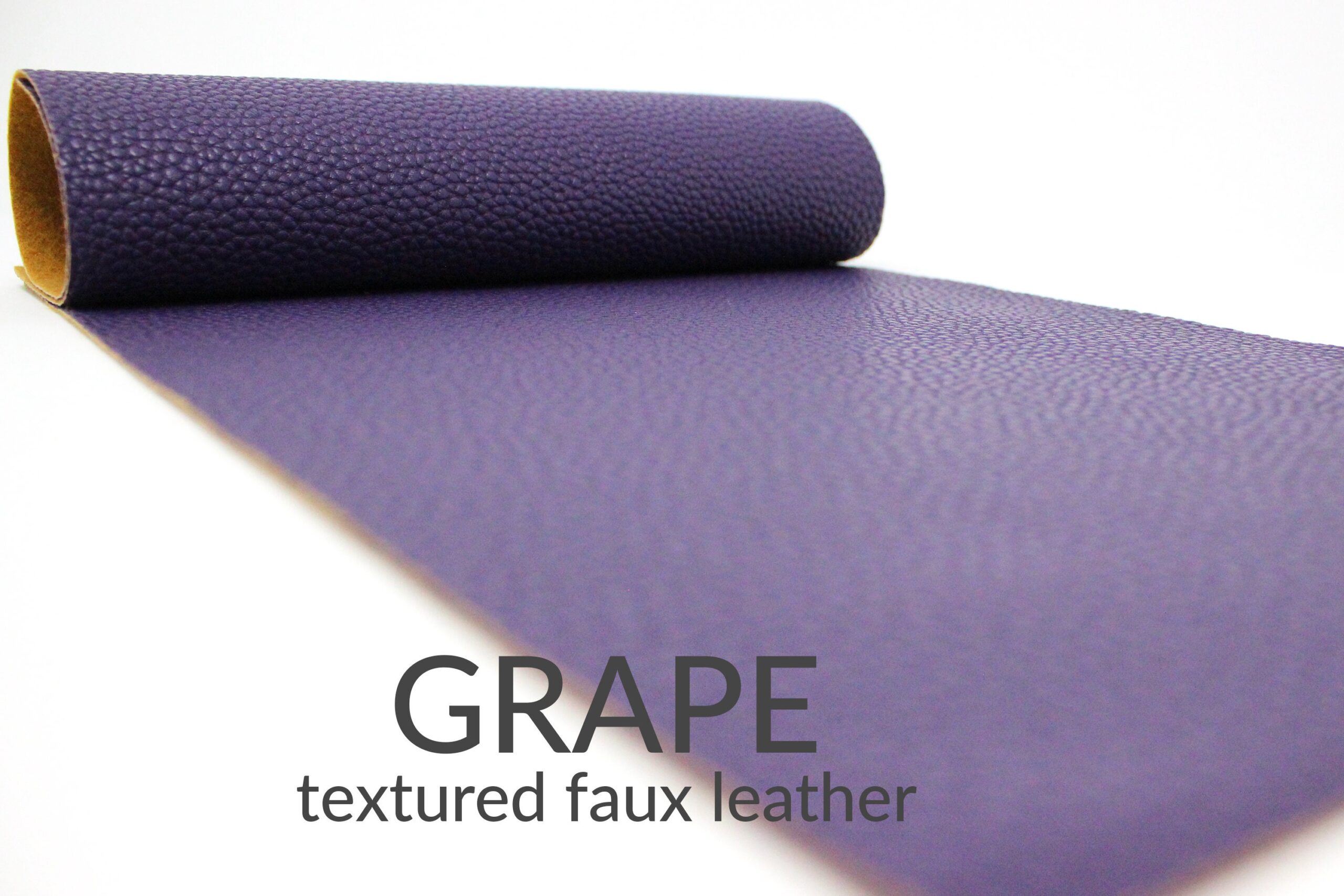 An application scenario or product detail of purple faux leather fabric - Image 18