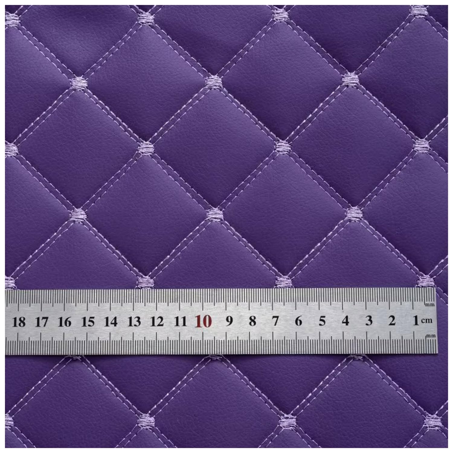 An application scenario or product detail of purple faux leather fabric - Image 19