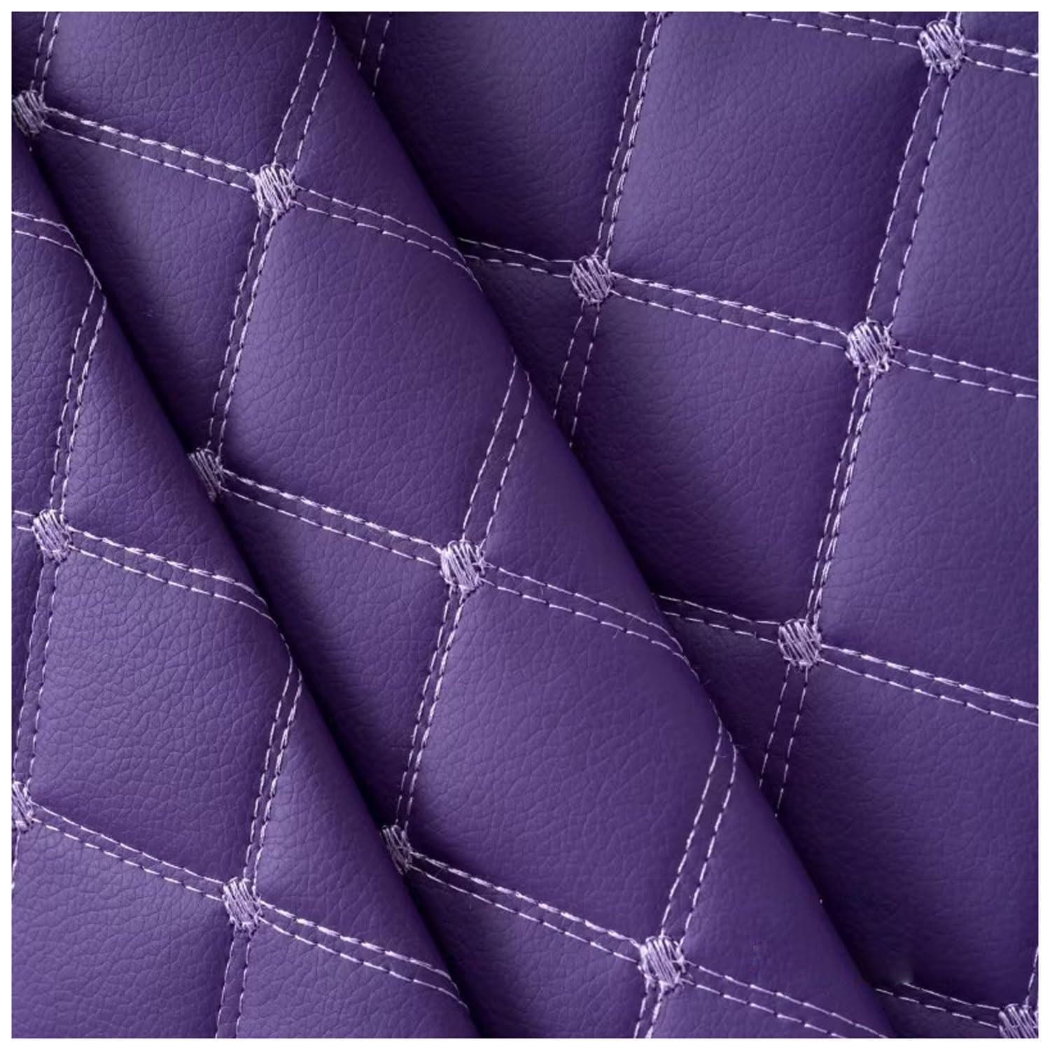 An application scenario or product detail of purple leather fabric - Image 1