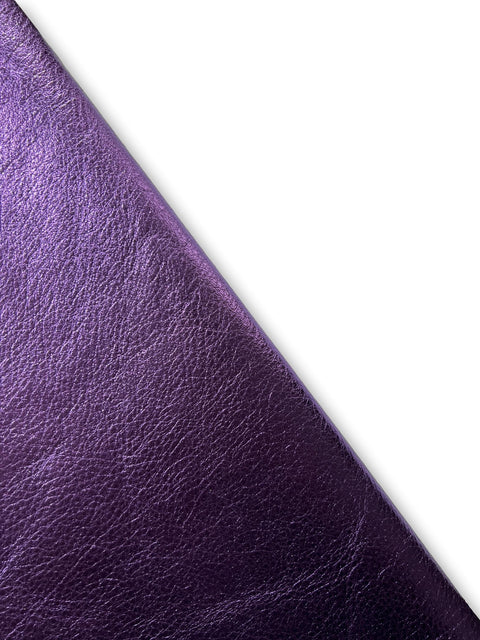 An application scenario or product detail of purple leather fabric - Image 8