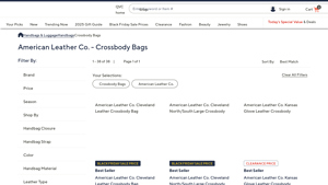American Leather Co. - Crossbody Bags