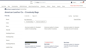 American Leather Co. - Crossbody Bags