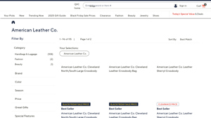 American Leather Co. - Large Selection