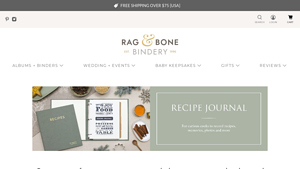 Rag & Bone Bindery - Recipe Journal