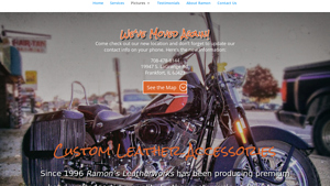 Ramon's Leatherworks - Custom Motorcycle Bags
