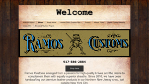 Ramos Customs - Handcrafted Leather Sheaths
