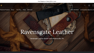 Ravensgate Leather - The Primordial Leather Bifold